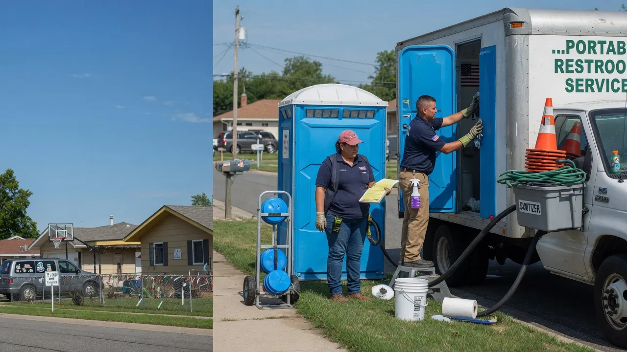 Porta Potty Rental in Bazine, KS near me